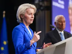 La presidente della Commissione europea Ursula von der Leyen