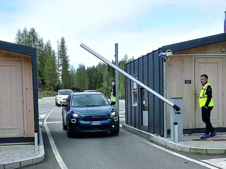 Il casello delle Tre Cime