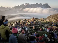 Un concerto in ValdiFassa, al Passo SanPellegrino-ColMargherita Foto Daniele Lira