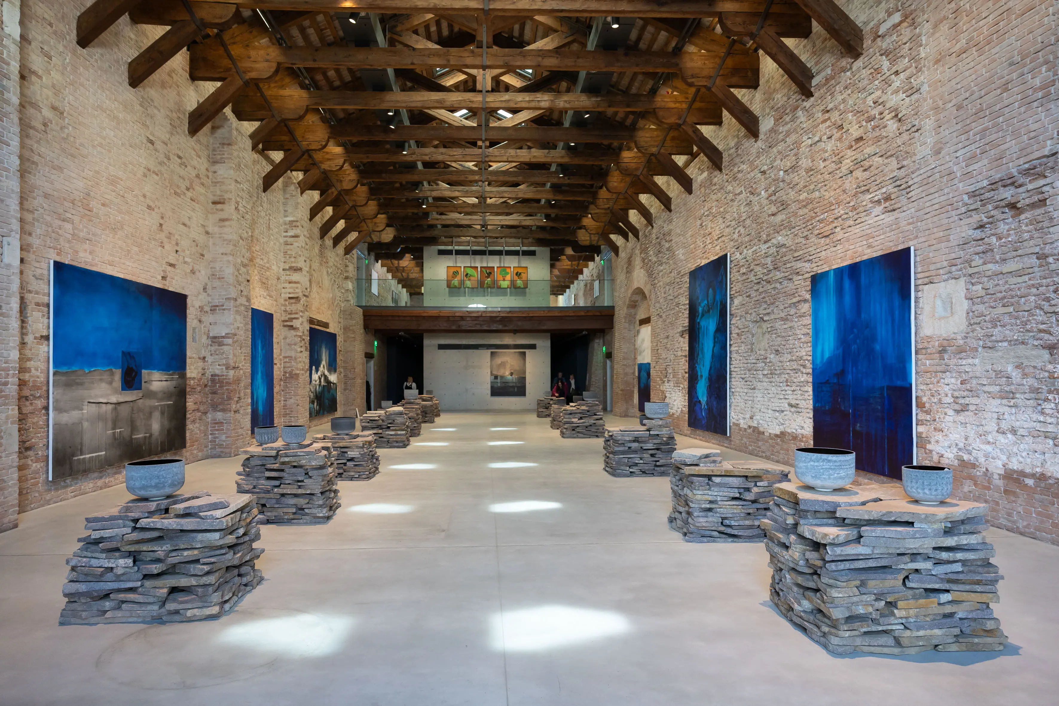 Lorna Simpson a Punta della Dogana (foto Interpress/Marta Buso)