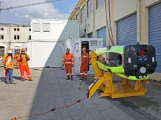 Il FlatFish realizzato da Saipem nella base del gruppo a Trieste