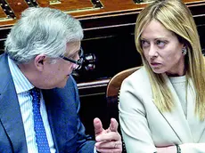 Il ministro Antonio Tajani e la premier Giorgia Meloni