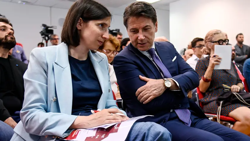 Elly Schlein e Giuseppe Conte