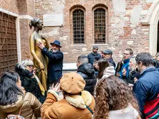 Il cortile della Casa di Giulietta a Verona