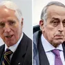 L'ex presidente del Coni Giovanni Malago' e il presidente della Lega Nazionale Dilettanti Giancarlo Abete