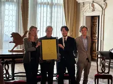 Il riconoscimento a Baglioni a Palazzo Balbi