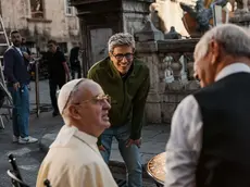 Pif sul set del suo ultimo film