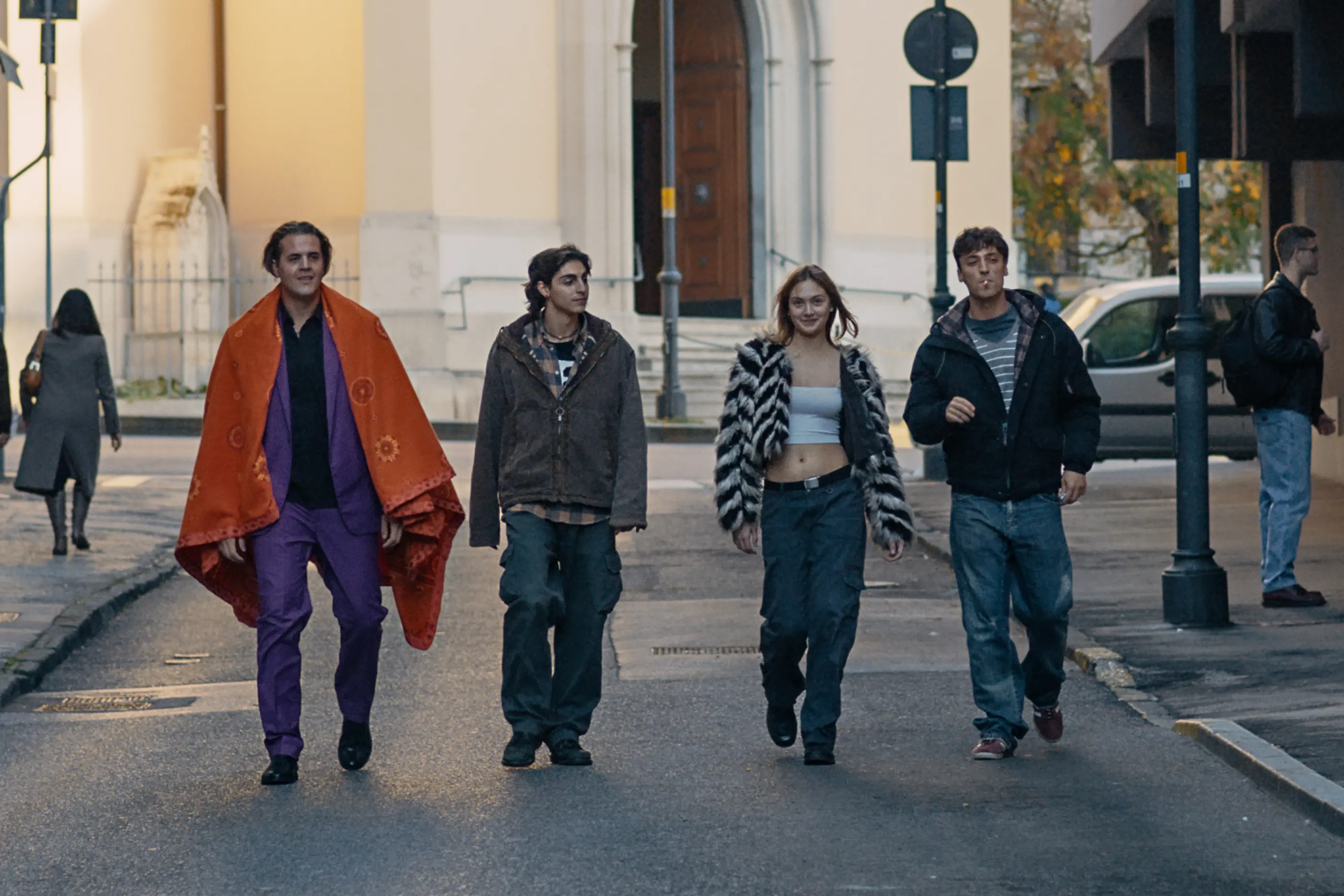 I quattro protagonisti di Un anno di scuola della regista triestina Laura Samani