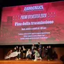 La redazione de I 400 Calci sul palco del Modernissimo per i Premi Sylvester