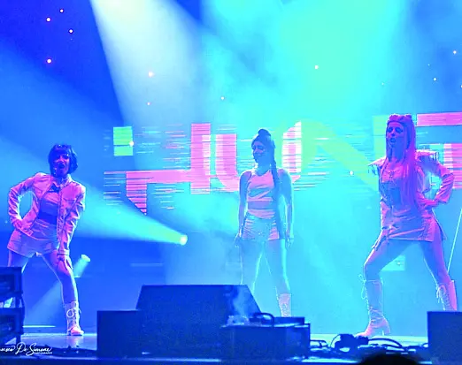 Un altro momento dello spettacolo