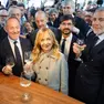La premier Giorgia Meloni a Vinitaly alla Fiera di Verona