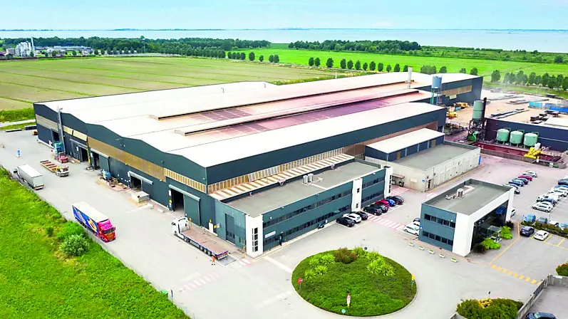 Lo stabilimento di Officine Tecnosider a San Giorgio di Nogaro