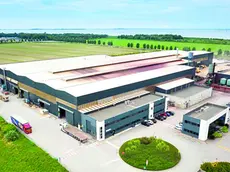 Lo stabilimento di Officine Tecnosider a San Giorgio di Nogaro