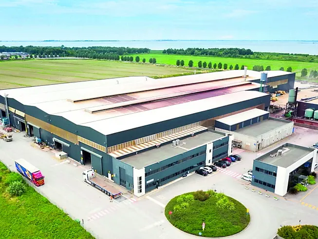 Lo stabilimento di Officine Tecnosider a San Giorgio di Nogaro