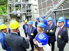 Un sopralluogo all’ex Miteni di Trissino