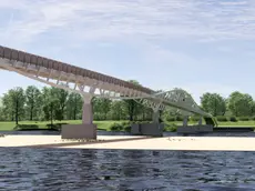 Uno dei nuovi ponti che Maeg sta realizzando in Francia