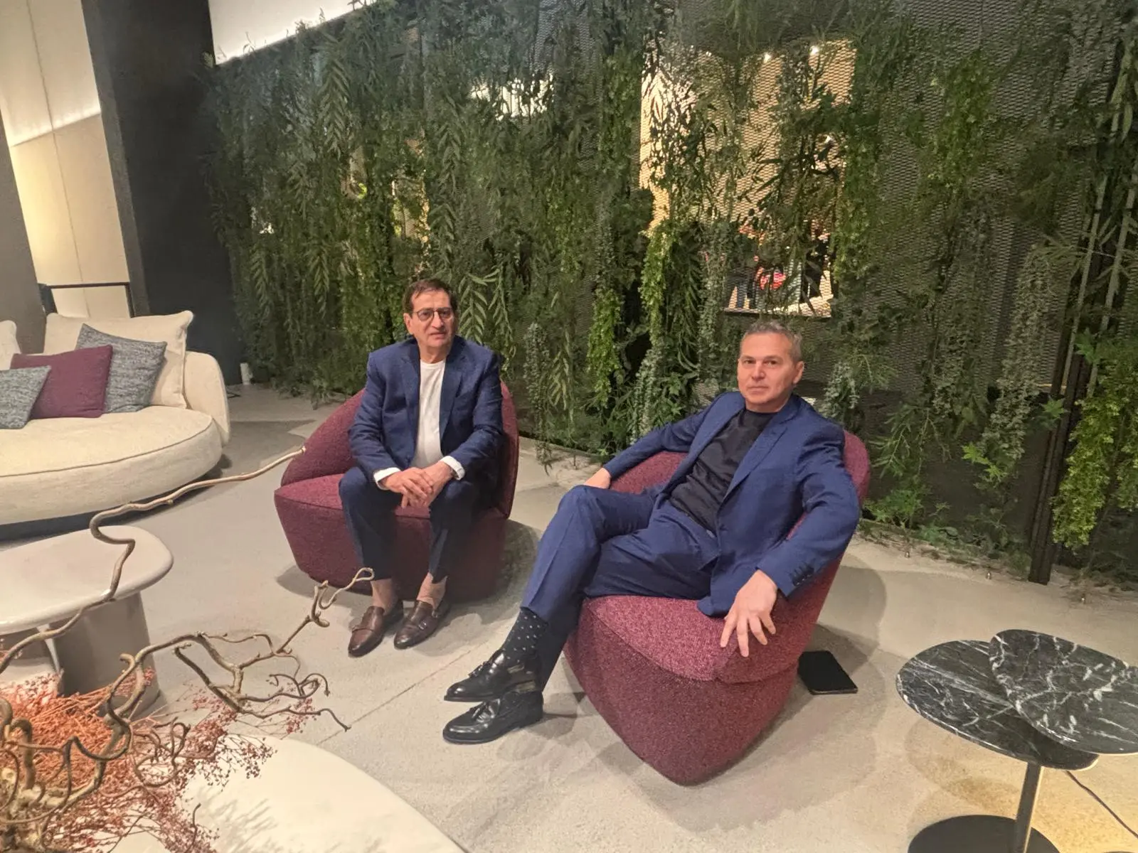 Gaspare e Luigi Lucchetta, ad di Euromobil e product manager di Desiree