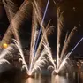 Il tradizionale spettacolo con i fuochi d'artificio a Bassano del Grappa