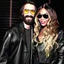 Leonardo Maria Del Vecchio con Naomi Campbell allo show di Ray Ban
