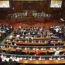 Un'immagine d’archivio dell'aula del Parlamento di Pristina sciolto dopo la mancata elezione del nuovo Presidente della Repubblica