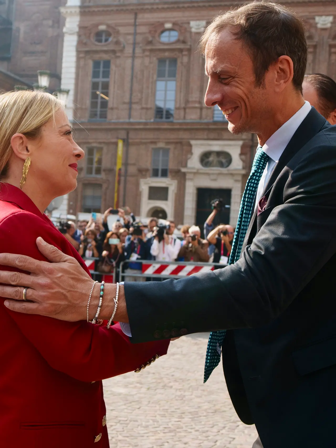 Giorgia Meloni e Massimiliano Fedriga