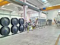 Lo stabilimento ex Refrion di Talmassons, oggi nel gruppo Luve