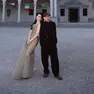 L’attrice Fan Bingbing con il regista Chong Keat Aun a Udine