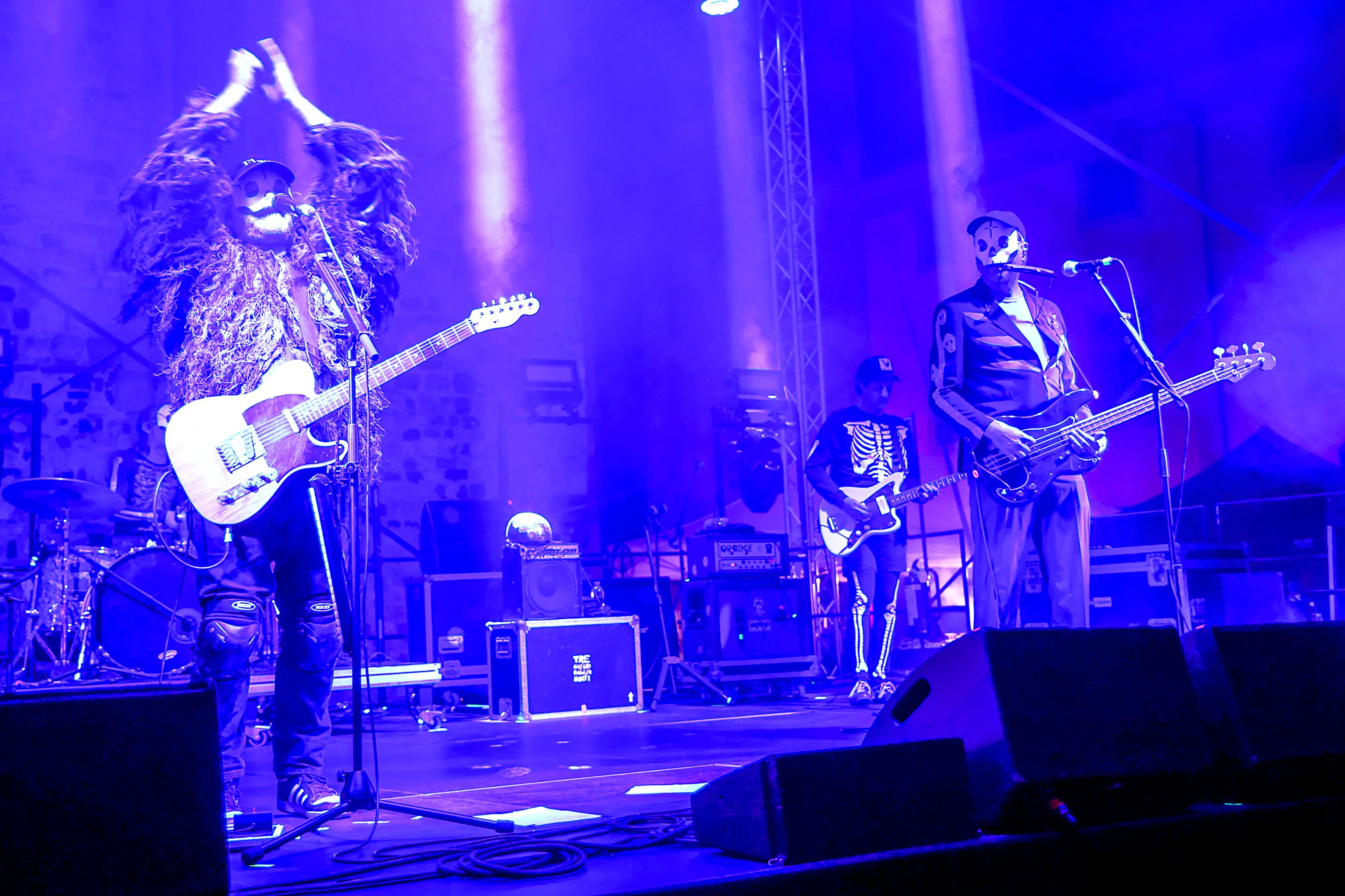 Udine 1 Maggio 2026.Concerto del Primo Maggio Tre Allegri Ragazzi Morti. © Foto Petrussi