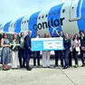 L'inaugurazione del nuovo collegamento della compagnia Condor da Venezia a Francoforte