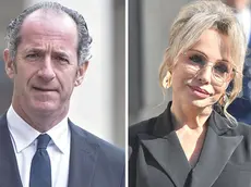 Il presidente del consiglio regionale Luca Zaia e Marina Berlusconi, presidente di Fininves