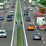 Traffico lungo l’autostrada Padova-Brescia