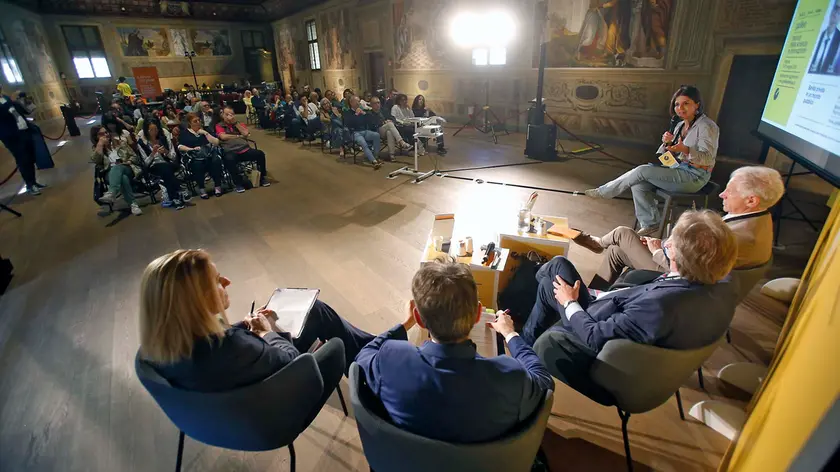 L'evento al Galileo Festival (foto Agenzia Bianchi)