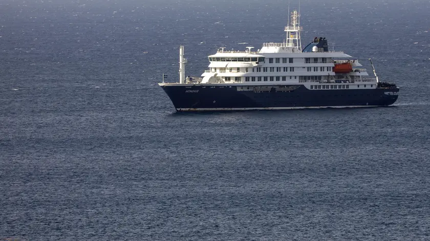 La nave in cui si sono registrati i casi di Hantavirus