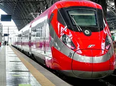 Un Frecciarossa in stazione