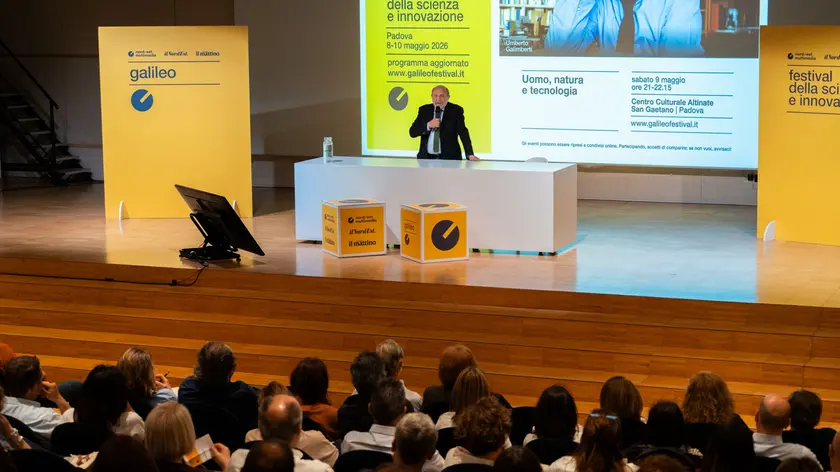 Il filosofo Galimberti al Galileo festival a Padova