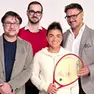 La tennista Jasmine Paolini con la proprietà di Acqua Dolomia