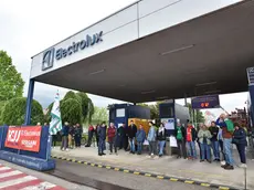 Lo sciopero alla Electrolux di Susegana