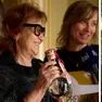 A sinistra Giannola Nonino, a destra Antonella Nonino