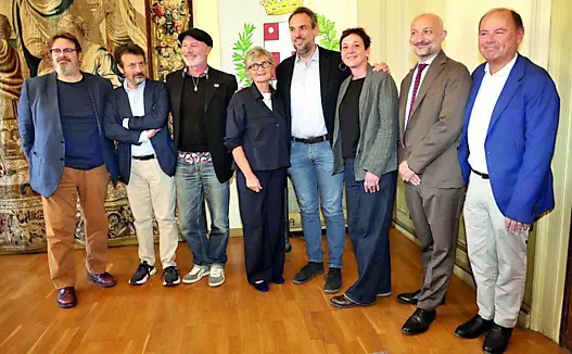 Il cast della nuova serie di Stucky a Treviso