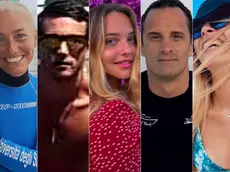 Da sinistra Monica Montefalcone, Federico Gualtieri, Giorgia Sommacal, Gianluca Benedetti e Muriel Oddenino, scomparsi in un'immersione alle Maldive
