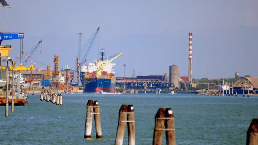 Tratto finale del Canale dei Petroli (Malamocco-Marghera)