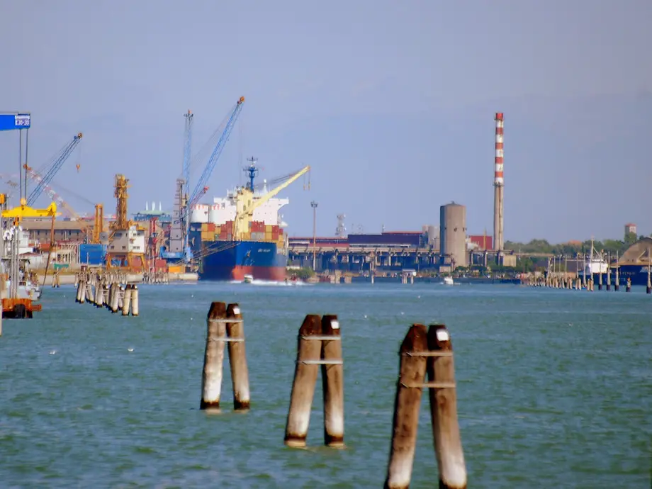 Tratto finale del Canale dei Petroli (Malamocco-Marghera)