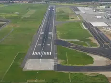 La pista d'atterraggio dell'aeroporto di Catania