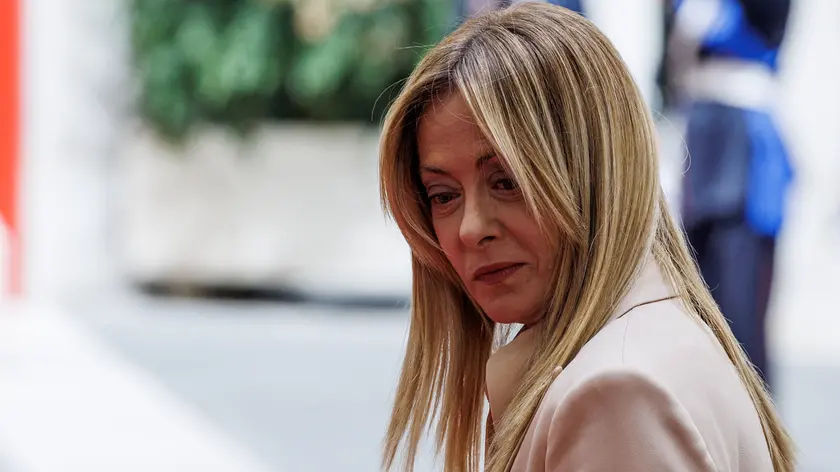 La premier Giorgia Meloni