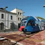 Un convoglio della linea Mestre - Adria soggetta ad ammoderamento