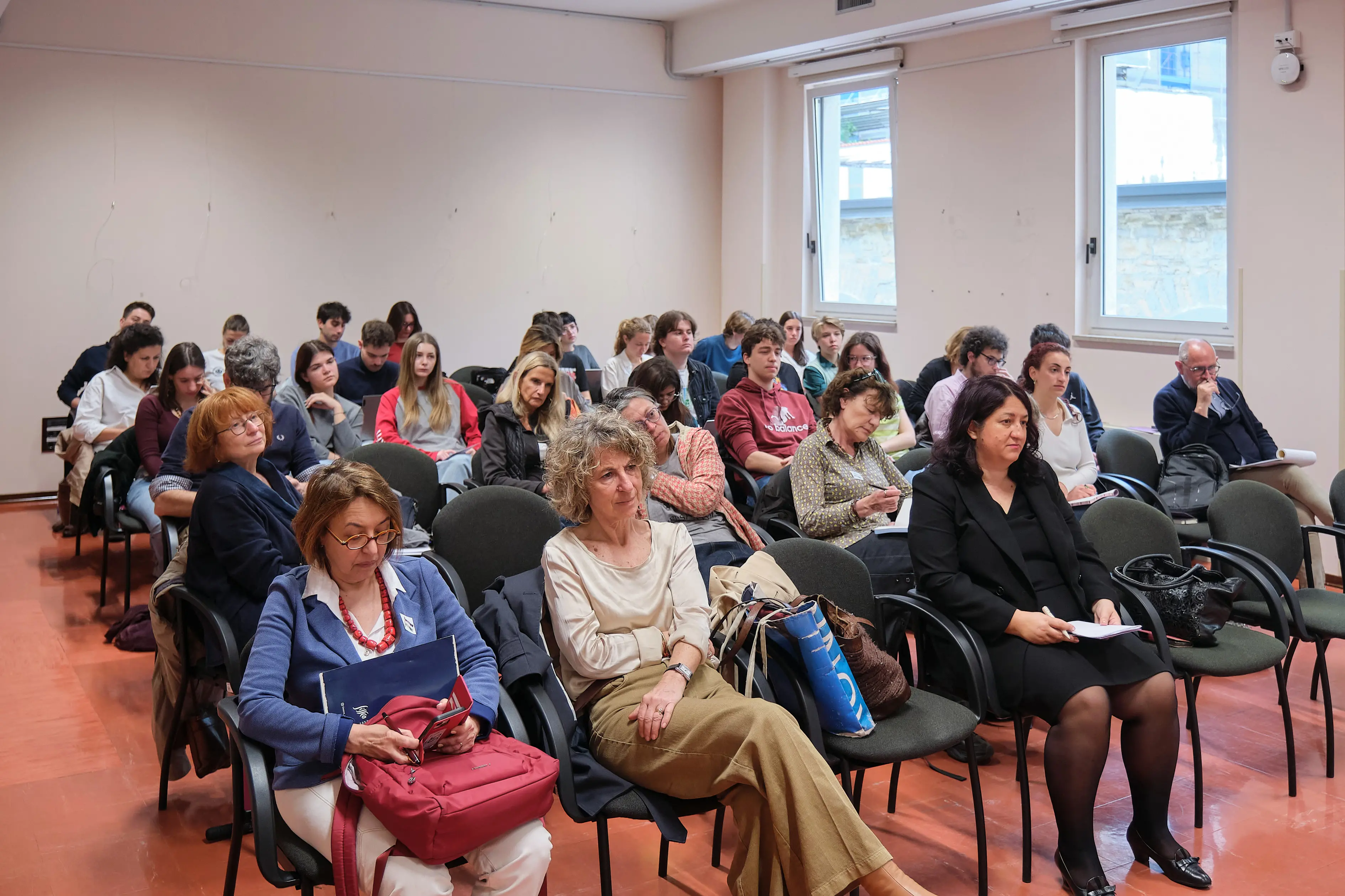 Il convegno sul primo voto alle donne organizzato il 12 maggio all'Università di Trieste. Foto Silvano