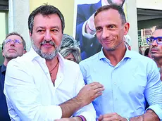Salvini e Fedriga all’inaugurazione della sede della Lega a Udine