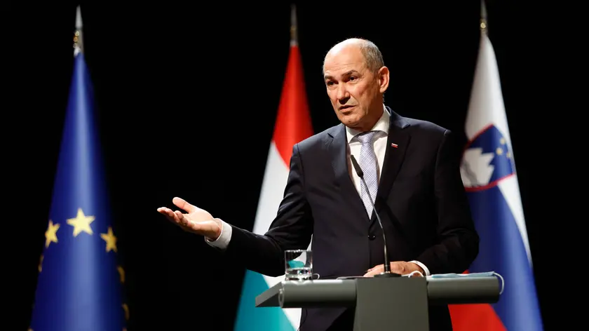 Il premier incaricato, Janez Janša