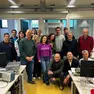 Il gruppo di ricercatori guidato da Cautero impegnato nel progetto Thz-Skin