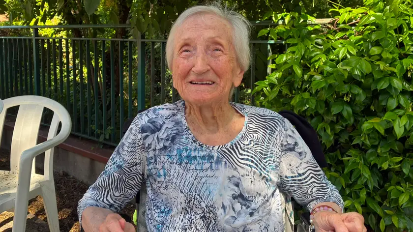 Emma Vesnaver, 103 anni il prossimo 27 giugno